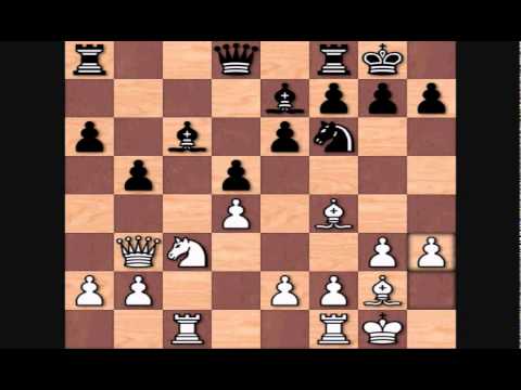 Brilliant Chess Miniatures: Friedrich Saemisch vs Aron Nimzowitsch