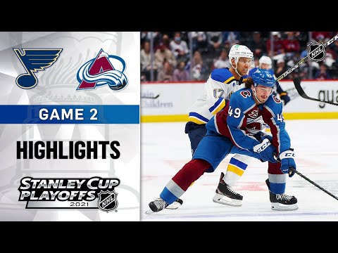 First Round, Gm 2: Blues @ Avalanche 5/19/21 | NHL Highlights