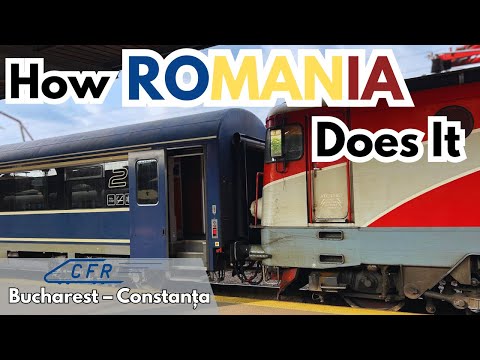 Romania by Train: Bucharest to Constanța 🇷🇴 | Where Trains and Time Move Slowly