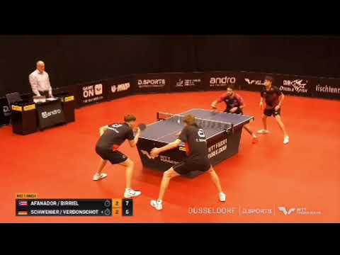 Bowmar Sports Tournament Highlights - Oscar Birriel Doubles WTT Dusseldorf