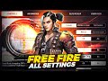 Free Fire Setting Control Setting Free Fire 2025 Pro Player Setting Free Fire Free Fire FF