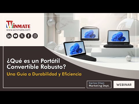¿Qué es un portátil convertible robusto?