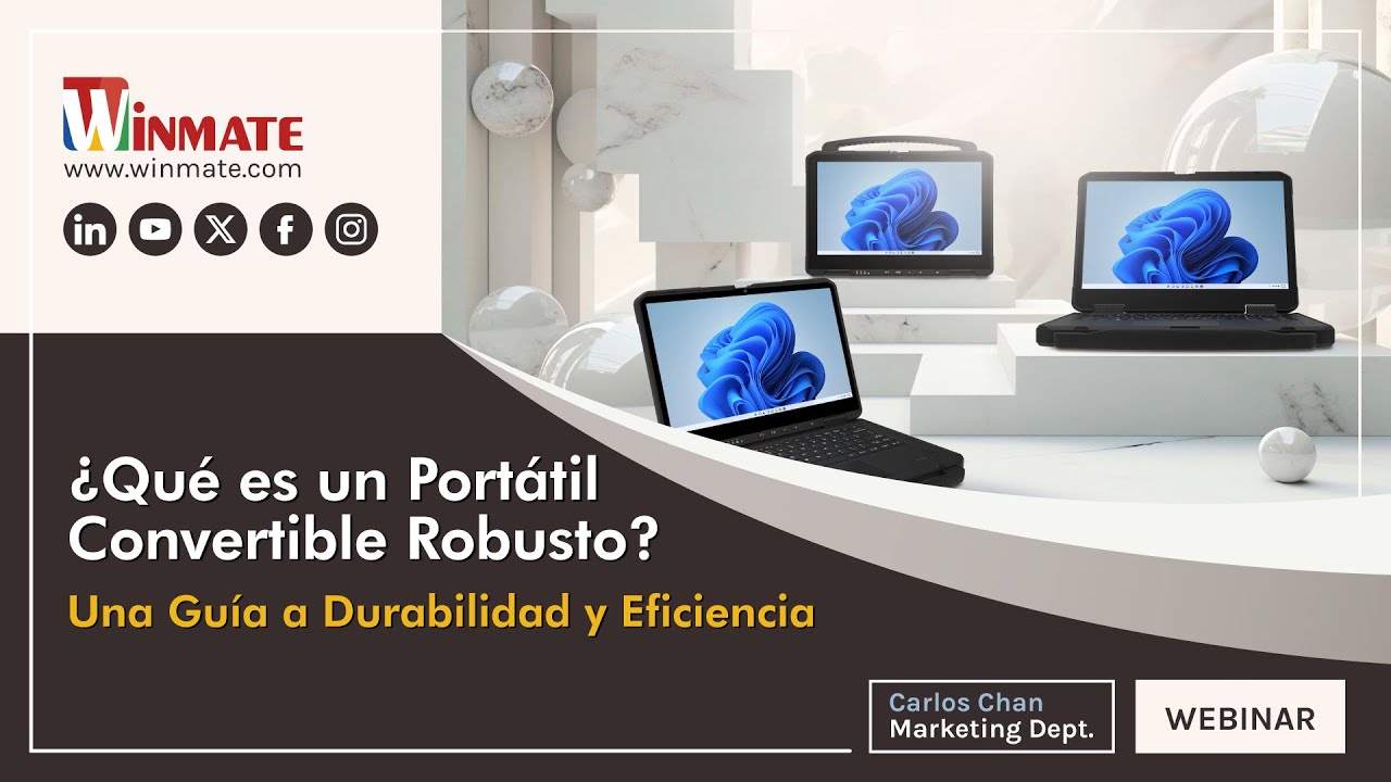 ¿Qué es un portátil convertible robusto?