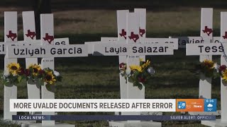 More Uvalde documents released after error