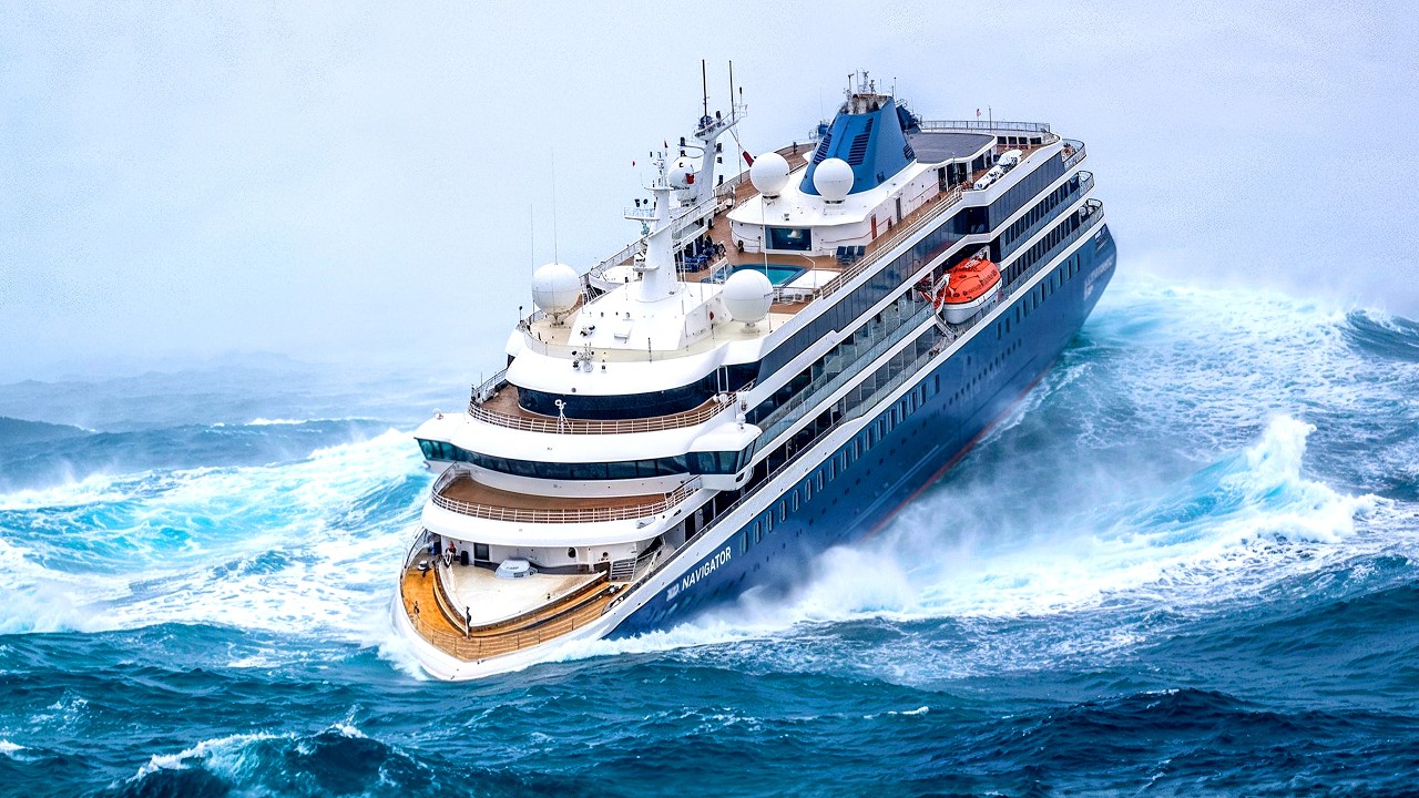 Cruise Ship Hit By Monster Wave Near Antarctica