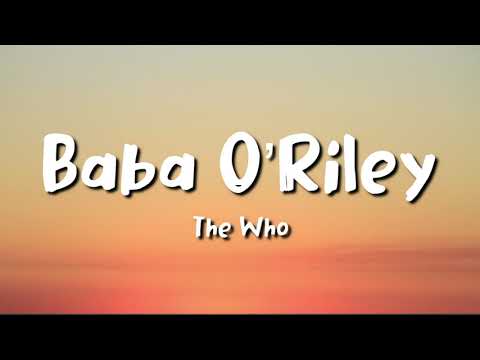 The Who - Baba O’Riley (lyrics)