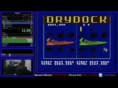 Eliminator Boat Duel (NES) - Expert (Any%) Speedrun: 27:48 [WR]