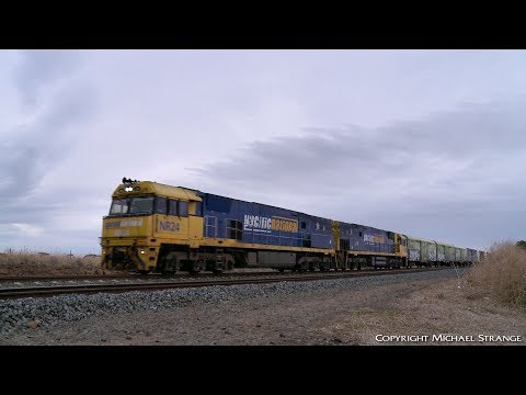 2PM5 Pacific National Freight Train - PoathTV Australian Railways