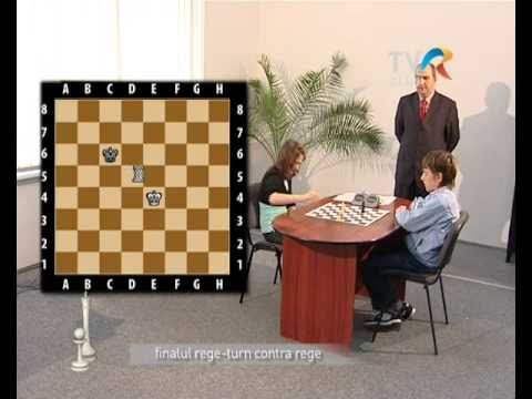 Emisiunea 6 Regi si Pioni - finalul rege + turn contra rege