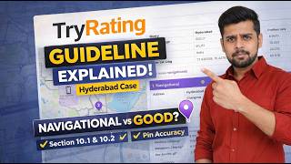 TryRating Exam Q&A | Maps Search 2.0 Real Question Solved | Navigational vs Good Explained peroptyx