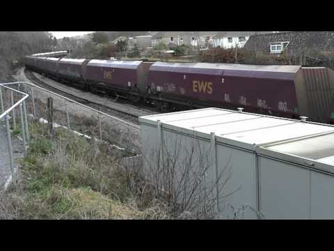 66068 & 66086 @ Ystrad Mynach south jcn