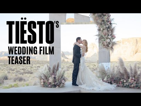 DJ Tiesto Weds the Stunning Annika Backes in the Middle of the Utah Desert - Amangiri Wedding