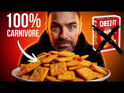 I Made 100% Carnivore Cheez-Its (I CANT STOP EATING THEM!)