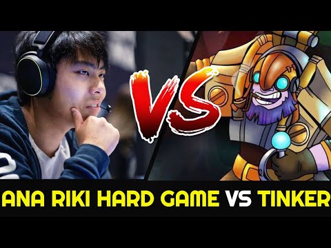 ANA Riki Hard Game vs Super Annoying Tinker 7.27 Dota 2