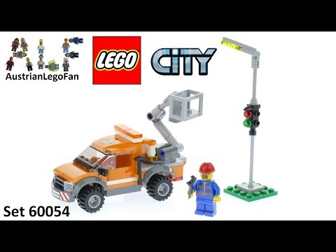 Vidéo LEGO City 60054 : Le camion de réparation