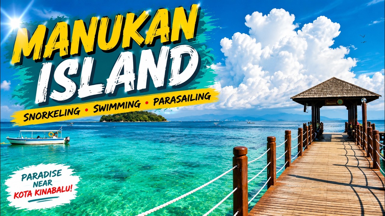 Is This Malaysia's Best Island? 🌊 Manukan Island Day Trip