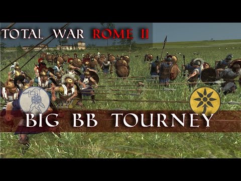 The Big Blade Balance Tournament R1G1 | Wolf of Ichkeria vs LusitaniNoble | Total War Rome II
