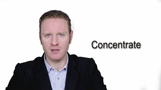 Concentrate - Meaning | Pronunciation || Word Wor(l)d - Audio Video Dictionary