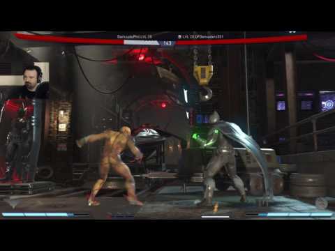 Injustice 2 4th MP Set pt31 - Batman vs. Flash (crazy close!)