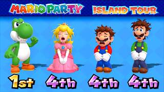 【マリオパーティーアイランドツアー】ミニゲーム！ヨッシーVSマリオVSピーチVSルイージ
