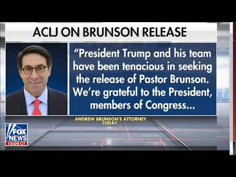 Turkey releases Pastor Brunson 12 10 2018