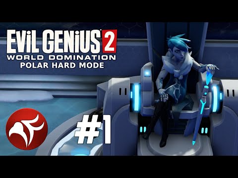 All Henchmen Run Begins! - Evil Genius 2 Polar Hard Mode #1