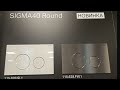 Купить Клавиша смыва Geberit Sigma40 Round, двойной смыв, нерж.сталь матовая (115.628.FW.1) в Киеве vannaja.kiev.ua