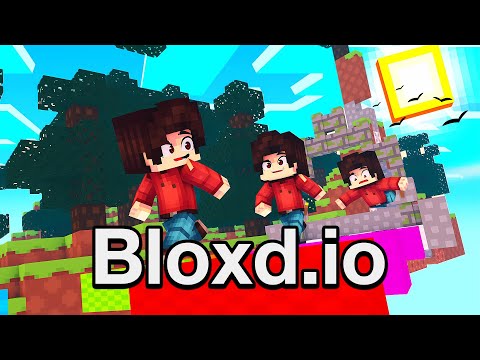 Bloxd.io Gameplay, Minecraft Kind of Game And Many Game Modes - video