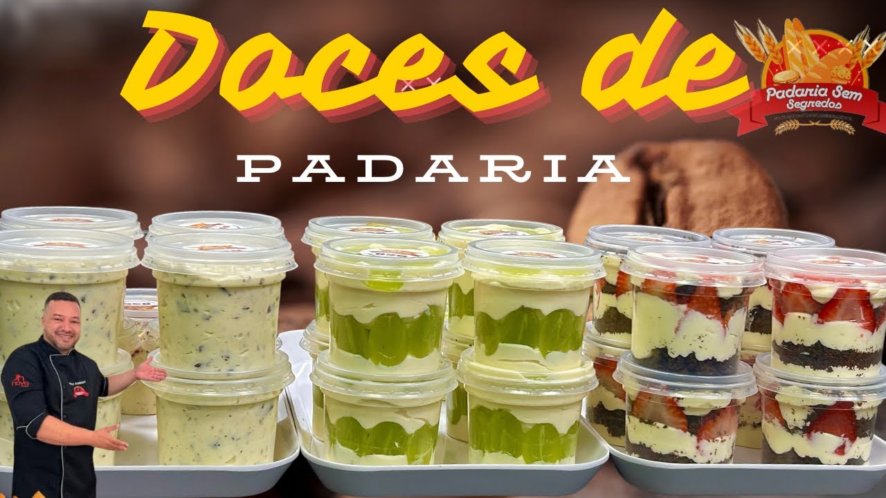 Aprenda a fazer os 3 doces mais vendidos nas confeitarias do Brasil