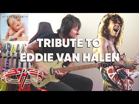 Tribute to Eddie Van Halen -  20 Of His Best Solos - by Ignacio Torres (NDL)