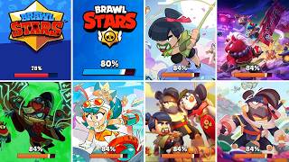 Loading Screen Evolution 2017 - 2026 | New Brawlers Nori & Wendy in Brawl Stars