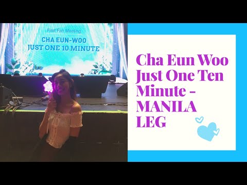 아스트로/ASTRO Cha Eunwoo's JOTM in MANILA