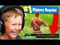 CAN A 5YR OLD WIN A GAME OF FORTNITE?