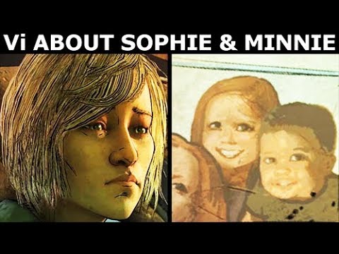 Violet Talks About Sophie & Minnie - The Walking Dead Final Season 4 Episode 2