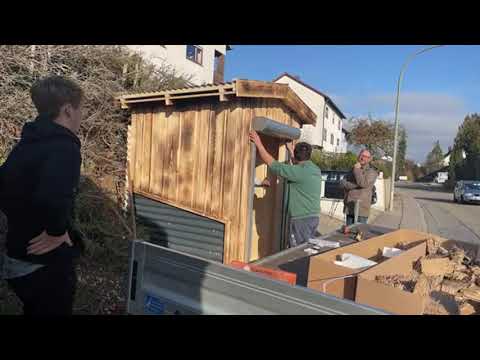 Der GP Aufbau des Verkaufsstandes von Bee live