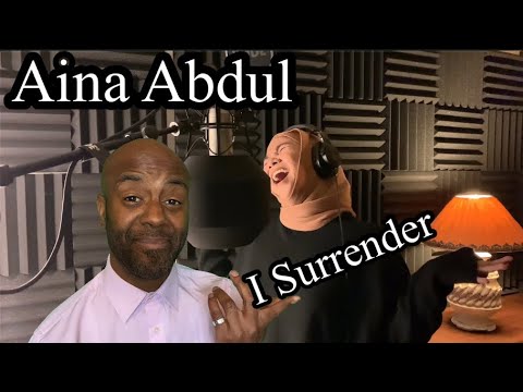 I SURRENDER - CELINE DION (COVER BY AINA ABDUL) 🇬🇧 UK FIRST REACTION