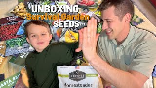 Survival Garden Seeds FOR THE WIN!! Hitting the EASY Button This Year