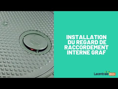 Intégration du regard dans le couvercle d'une réhausse de cuve GRAF