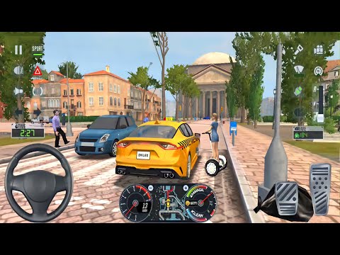 Taxi Sim 2020 🚖👮🏻 CRAZY CITY SEDAN TAXI DRIVER | Car Games Android iOS Gameplay