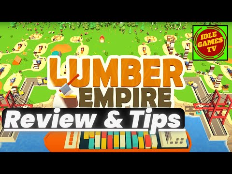 Lumber Empire: Idle Wood Inc Game, beginner tips and tricks, guide, game review, android gameplay - YouTube