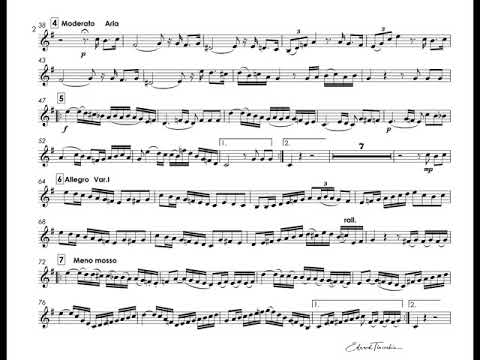 Arban, Jean - Baptiste - Cavatina and Variations -  Russell Gray cornet