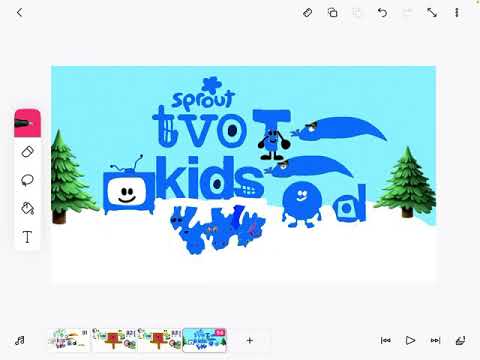 tvokids logo bloopers the productions text u is overflated 