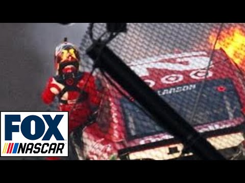 Radioactive: Indianapolis - "(Expletive). I'm on fire." | NASCAR RACE HUBHUB