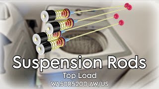 Samsung Washer Suspension Rods Replacement (WA50R5200 AW/US)