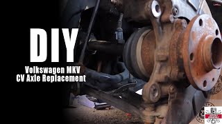 How To Replace CV Axles On MK5 VW GTI