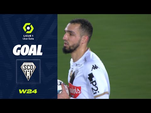 Goal Nabil BENTALEB (73' pen - SCO) RC STRASBOURG ALSACE - ANGERS SCO (2-1) 22/23