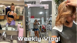 Moving Vlog 3! Home Goods Haul, Going Blonde, Cooking Empanadas, Working Out + more!