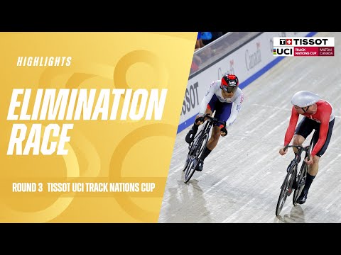 Elimination Race Highlights - Milton, Canada | 2024 Tissot UCI Track Nations Cup