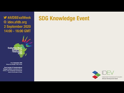 Evaluation Week 2020 | SDG Knowledge Event | 2.12.2020