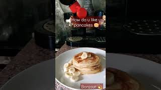 How do u like ur pancakes 🥞 #shorts